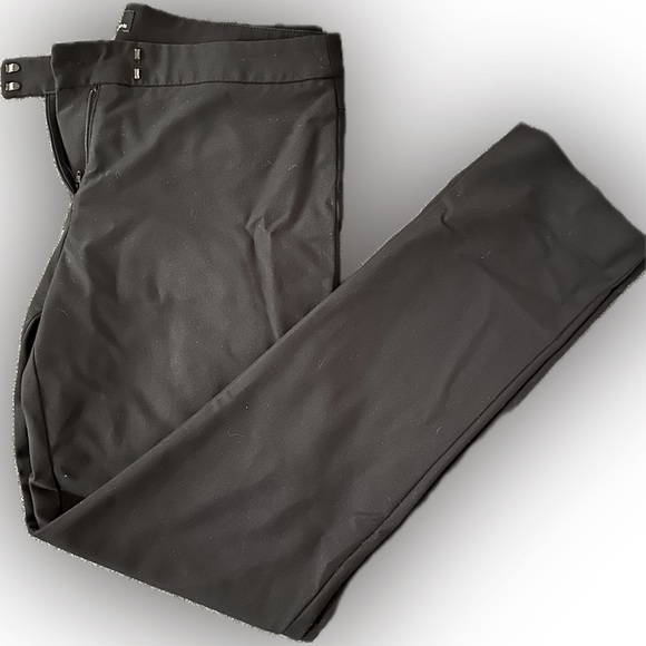 RW & Co Slim Leg Black Dress Pant Size 8 - Picture 1 of 2